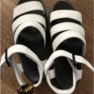 Size 7 doc martens wore once around the house great condition